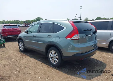 2012 Honda Cr-V Ex-L из США, поврежденный, VIN 5J6RM4H7XCL011010